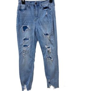 MUDD High Rise Ankle Jeggings